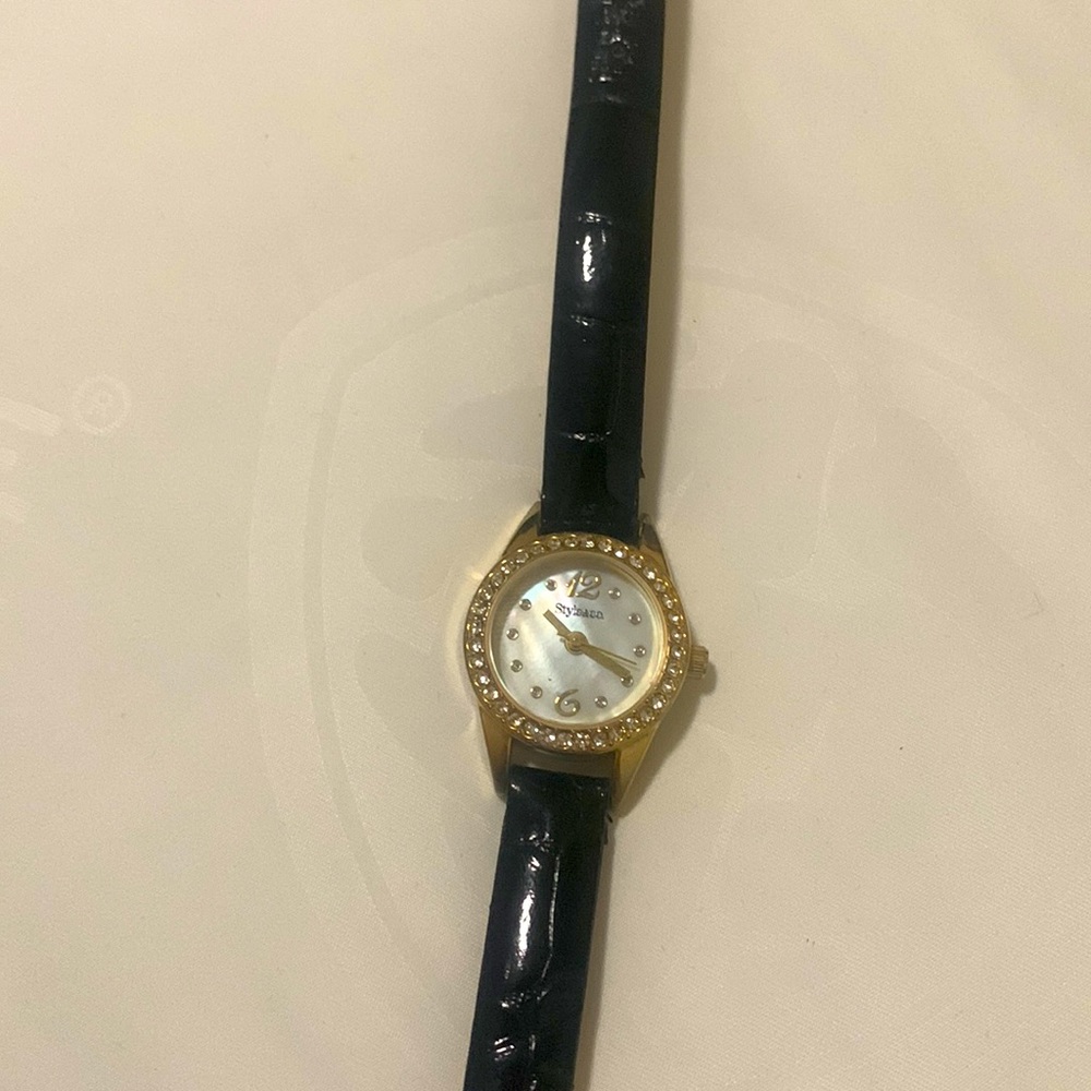 Vintage Bedazzled Dainty Watch